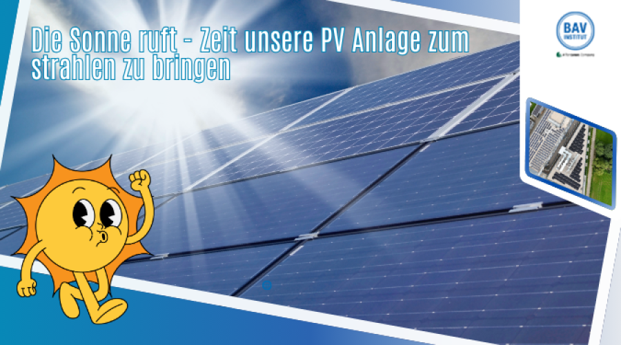 Commissioning of new PV system BAV Institute Commissioning of new PV system BAV Institute