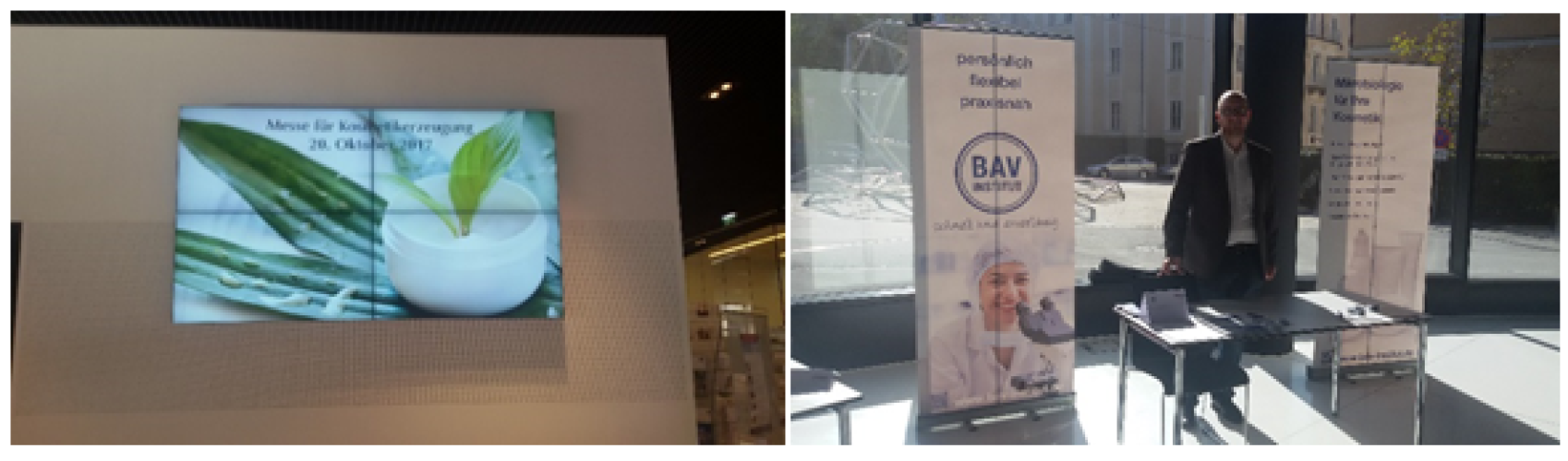 BAV Institute at the WKS Fair for Cosmetic Production in Salzburg BAV Institute at the WKS Fair for Cosmetic Production in Salzburg